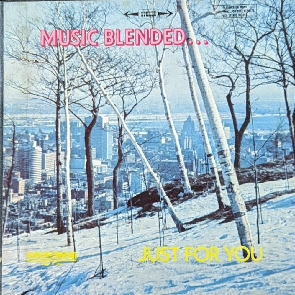 Vintage 5-Record Box Set – Music Blended . . . . Just For You - c 1960s